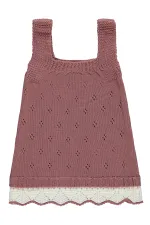 Baby Vest and Dress 0-24 Months Dusty Rose - Package