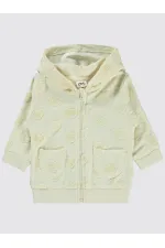 Gilet bébé 0-24 mois couleur pierre - Emballage