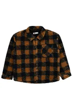 Erkek Çocuk Gömlek 6-9 Yaş Kahve - Paket