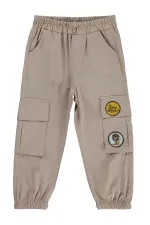 Pantalon garçon, 2-5 ans, couleur vison - Lot