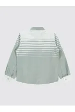 Chemise garçon 10-13 ans kaki - Emballage