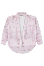 T-shirt rose pour fille, 10-13 ans - Lot