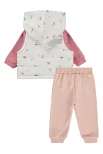 Bebek Takım 0-24 Ay Somon - Paket