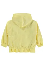 Kız Çocuk Yağmurluk 2-5 Yaş Sarı - Paket