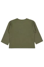 Erkek Çocuk Sweatshirt 2-5 Yaş Haki - Paket