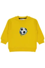 Ensemble de survêtement jaune pour garçon de 2 à 5 ans - Emballage