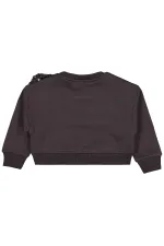 Kız Çocuk Sweatshirt 2-5 Yaş Antrasit - Paket