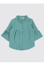 Girl's Shirt 2-5 Years Old Green - Package