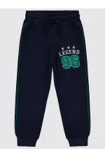 Bas de survêtement garçon 6-9 ans bleu marine - Lot