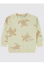 Boy Sweatshirt 2-5 Years Ivory - Pack