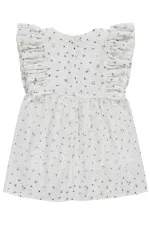 Girls' Jumpsuit and Dress Set, Ages 2-5, Off-White - Package