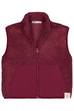 Erkek Çocuk Yelek 2-5 Yaş Bordo - Paket