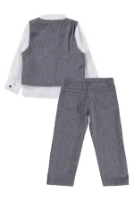 Ensemble d'équipe pour garçons de 2 à 5 ans, bleu marine - Pack