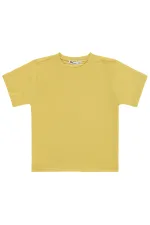 Lot de T-shirts pour garçons, 2-5 ans, jaunes