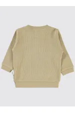 Bebek Sweatshirt 0-24 Ay Sütlükahve - Paket