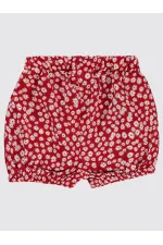 Baby Shorts 0-24 Months Red - Pack