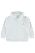 Kız Çocuk Hırka 6-9 Yaş Kırık Beyaz - Paket