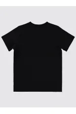 Lot de T-shirts noirs pour garçons de 6 à 9 ans