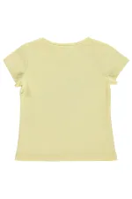 Kız Çocuk Tişört Km 2-5 Yaş Sarı - Paket