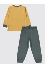 Erkek Çocuk Pijama Takımı 2-5 Yaş İndigo - Paket