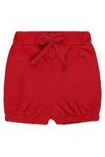 Bebek Şort 0-24 Ay Kırmızı - Paket