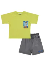 Boys' Team Set 2-5 Years Lemon Yellow - Pack Boys' Team Set 2-5 Years Lemon Yellow - Pack