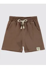 Erkek Çocuk Şort 2-5 Yaş Kahve - Paket