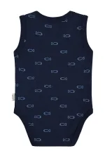 Bebek Çıtçıtlı Badi 0-24 Ay Lacivert - Paket