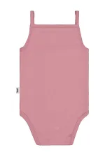Body bébé à boutons-pression 3-6-9 mois Rose clair - Emballage