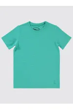 Boys T-Shirt 6-9 Years Mint - Pack