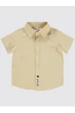 Bebek Gömlek 0-24 Ay Sütlükahve - Paket