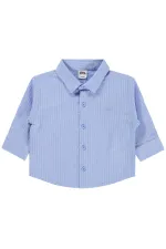 Bebek Gömlek 0-24 Ay Mavi - Paket