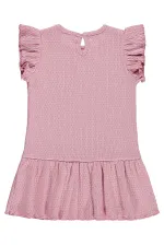Girls' Jumpsuit and Dress, Ages 2-5, Dark Pink - Package