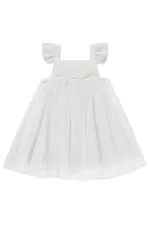 Ensemble combinaison et robe pour fille, 2-5 ans, écru - Emballage Ensemble combinaison et robe pour fille, 2-5 ans, écru - Emballage