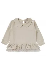 Ensemble pour filles de 2 à 5 ans, couleur ivoire - Emballage