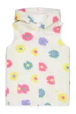 Gilet fille 10-13 ans écru - Emballage