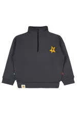 Boys Sweatshirt 6-9 Years Old Anthracite - Package