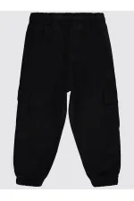 Boy's Trousers 2-5 Years Old Black - Pack