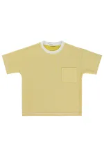 Lot de t-shirts jaunes pour garçons de 6 à 9 ans