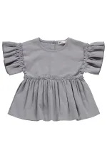 Kız Çocuk Takım 6-9 Yaş Gri - Paket