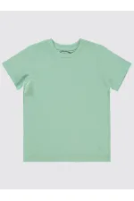 T-shirt garçon 2-5 ans vert turquoise - Lot