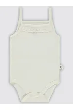 Baby Snap Bodysuit 3-6-9 Months Ecru - Package