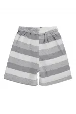 Short garçon, 2-5 ans, gris - Lot