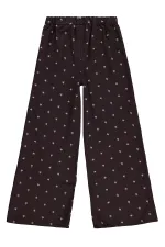 Pantalon pour fille, 10-13 ans, marron - Lot