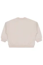 Bebek Sweatshirt 0-24 Ay Taş Rengi - Paket