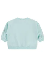 Bebek Sweatshirt 0-24 Ay Su Yeşili - Paket