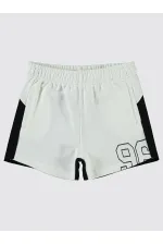 Kız Çocuk Şort 10-13 Yaş Siyah - Paket