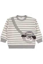 Erkek Çocuk Sweatshirt 2-5 Yaş Gri - Paket