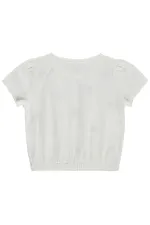 Kız Çocuk Tişört 2-5 Yaş Ekru - Paket