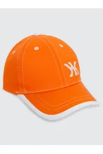 Chapeau et béret orange pour garçon de 2 à 5 ans - Ensemble
